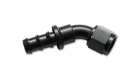 Vibrant Push - On 60 Degree Hose End Elbow FittingSize - 4AN - My Store