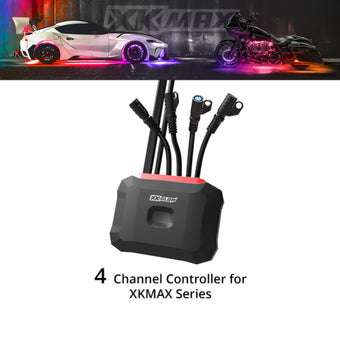 compare product XKGLOW XKmax 4 Channel Controller + 5A Switch Harness