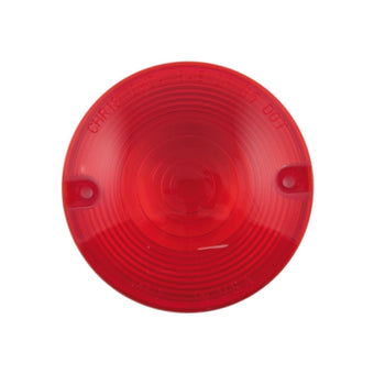 compare product Letric Lighting Red Flat Lens Style Turn Signal Lenses 3In