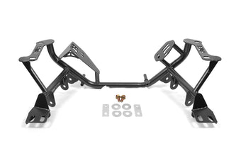 compare product BMR 79-95 Ford Mustang K-Member Standard Version - Black Hammertone