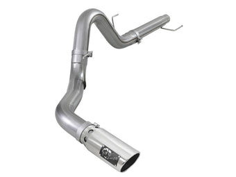compare product aFe 2021 Ford F-150 V6-3.0L (td) Large Bore 409 SS DPF-Back Exhaust System w/ Polished Tip