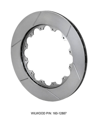 compare product Wilwood Rotor-GTS36 Vented Iron-LH 14.00 x .760 - 12 on 8.75in