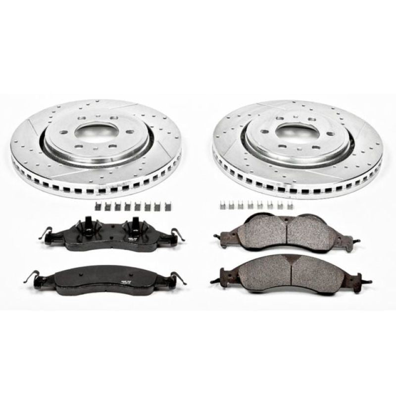 Power Stop 07 - 09 Ford Expedition Front Z23 Evolution Sport Brake Kit - My Store