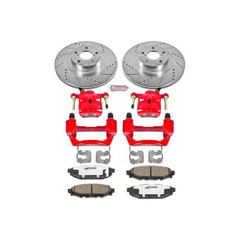 compare product Power Stop 09-13 Subaru Forester Rear Z26 Street Warrior Brake Kit w/Calipers