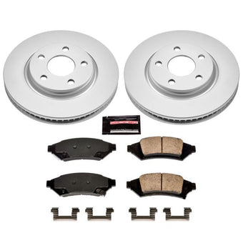 compare product Power Stop 2004 Pontiac Grand Prix Front Z17 Evolution Geomet Coated Brake Kit