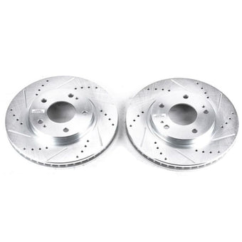 compare product Power Stop 01-05 Chrysler Sebring Front Evolution Drilled & Slotted Rotors - Pair