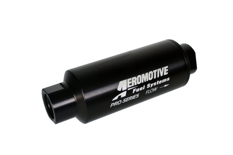 Aeromotive Pro - Series In - Line Fuel Filter - AN - 12 - 10 Micron Fabric Element - My Store