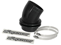 aFe Magnum FORCE Silicone Coupling Kit 3 - 1/2in ID x 30 Deg. Bellows Elbow - Black - My Store