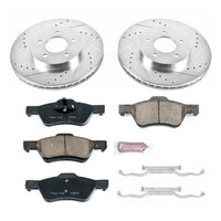 Power Stop 10 - 12 Ford Escape Front Z23 Evolution Sport Brake Kit - My Store