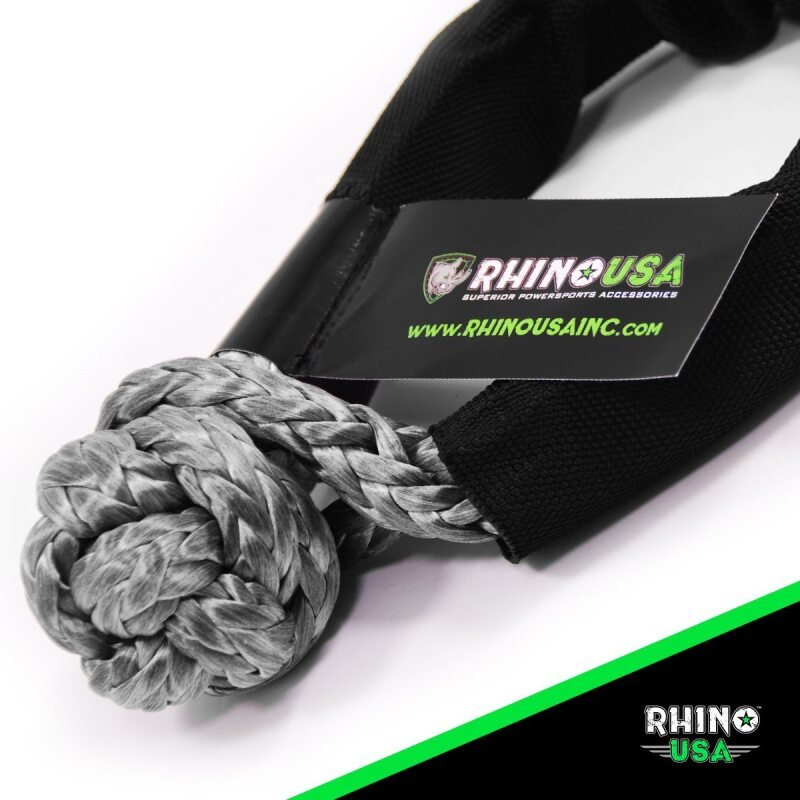 Rhino USA Synthetic Soft Shackles Gray (2 - Pack) - My Store