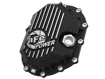 compare product AFE Power 11-18 GM 2500-3500 AAM 9.25 Axle Front Differential Cover Black Machined Street Series