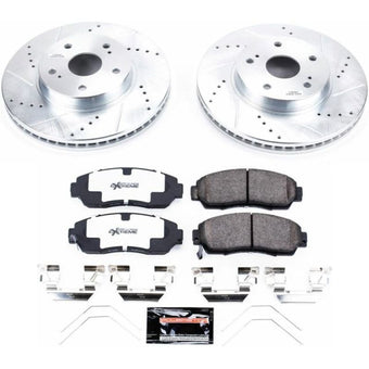 compare product Power Stop 15-18 Subaru Legacy Front Z26 Street Warrior Brake Kit