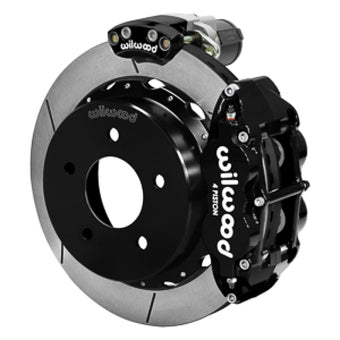 compare product Wilwood 88-98 GM C1500 Superlite Rear Electronic Parking Brake Kit 12.88in Rotor 3.25in Offset - Blk