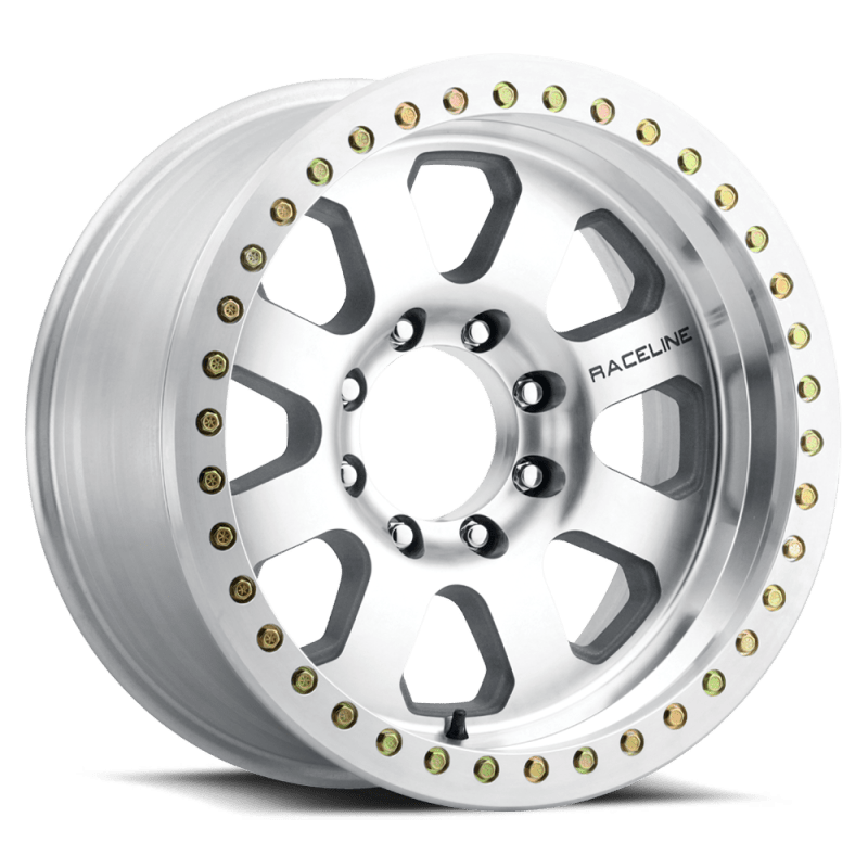 Raceline RT260M Avenger 17x9in / 5x127 BP / 0mm Offset / 83.82mm Bore - Machined Beadlock Wheel - My Store