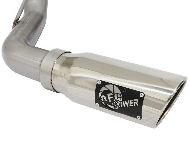 aFe Mach Force - XP Exhaust 3in Cat - Back SS 14 - 15 GM 1500 Trucks 4.3L/5.3L Dual Split w/ Polished Tip - My Store