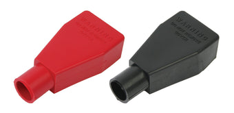 compare product Moroso Battery Post Boots - 1 Black - 1 Red
