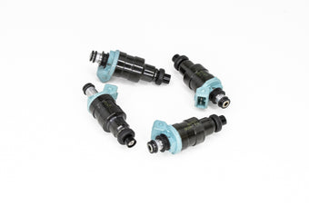 compare product DeatschWerks Universal 450cc Low Impedance 11mm Upper Injector - Set of 4