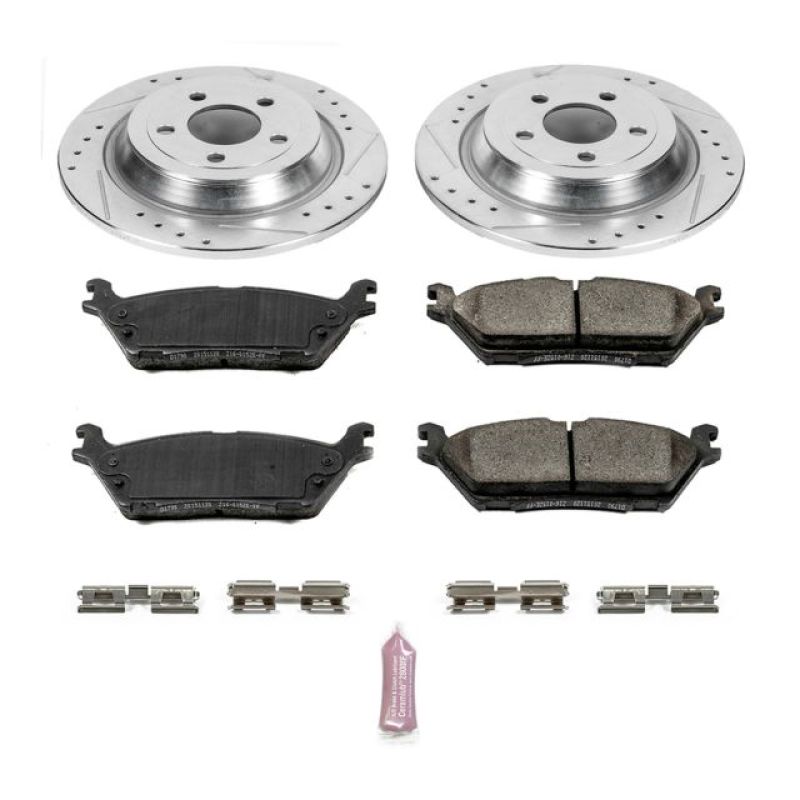 Power Stop 15 - 17 Ford F - 150 Rear Z23 Evolution Sport Brake Kit - My Store