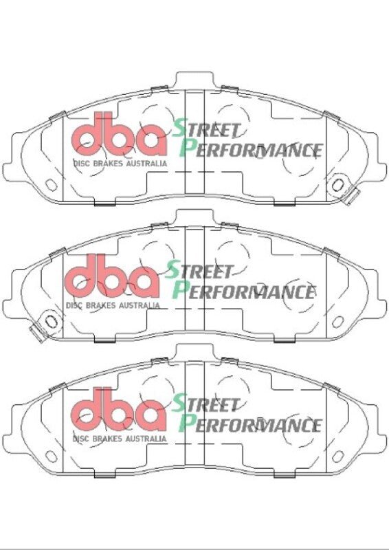 DBA 97 - 06 Corvette (Incl C5 Z06) SP500 Front Brake Pads - My Store