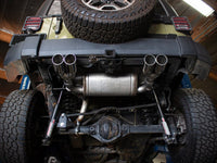 aFe Rebel Series 2.5in 409 SS Axle - Back Exhaust Polished 07 - 18 Jeep Wrangler (JK) V6 - 3.6L/3.8L - My Store