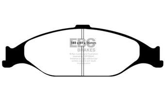 compare product EBC 99-04 Ford Mustang 3.8 Ultimax2 Front Brake Pads