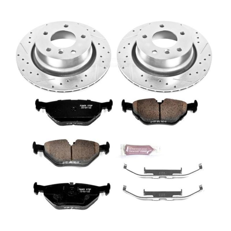 Power Stop 03 - 08 BMW Z4 Rear Z23 Evolution Sport Brake Kit - My Store