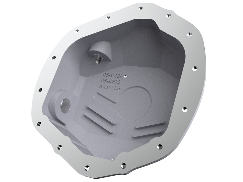 aFe Street Series Rear Differential Cover Raw w/ Machined Fins 20 - 21 GM Trucks V8 - 6.6L - My Store
