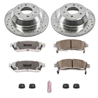 Power Stop 04 - 07 Buick Rainier Rear Z26 Street Warrior Brake Kit - My Store