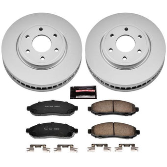 compare product Power Stop 05-18 Nissan Frontier Front Z17 Evolution Geomet Coated Brake Kit