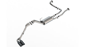 compare product Borla 22-24 Nissan Frontier S-Type Cat Back System - Black Chrome