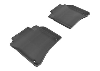 compare product 3D MAXpider 2014-2019 Mercedes-Benz S-Class W222 Kagu 2nd Row Floormats - Black