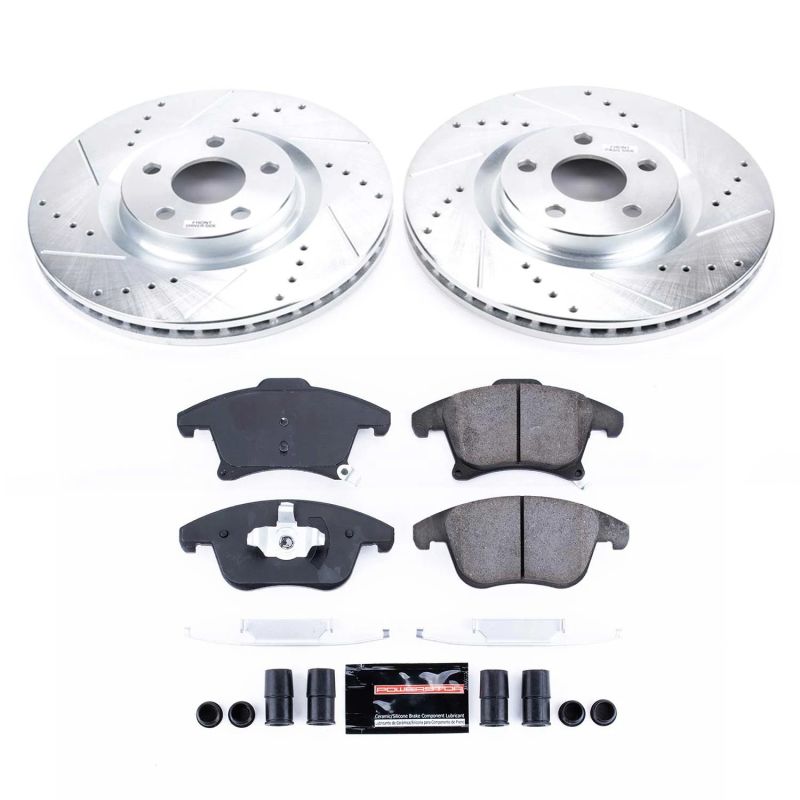Power Stop 19 - 20 Ford Police Responder Hybrid Front Z23 Evolution Sport Brake Kit - My Store