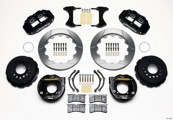 compare product Wilwood Narrow Superlite 4R Rear P-Brk Kit 12.88in Chevy 12 Bolt w/ C-Clips