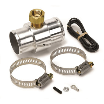 compare product Autometer Radiator Hose Adapter 1.5in, 0.375in NPTF Female, Aluminum