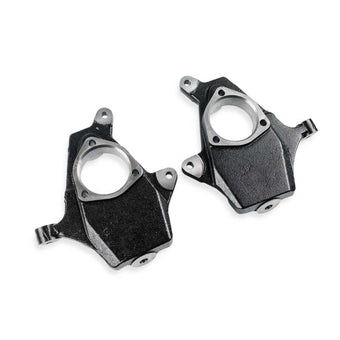 compare product QA1 99-06 Chevrolet Silverado 1500 2WD Lowering Spindle Pair - 2in Drop