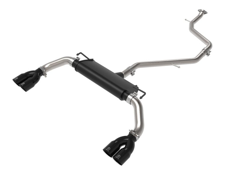 aFe 19 - 21 Lexus UX200 Takeda 2in - 2.5in. 304 SS Cat - Back Exhaust System w/ Black Tip - My Store