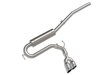 compare product aFe 22-23 Ford Maverick EcoBoost L4 2.0L(t) Rebel Series 2-1/2in 304 SS Cat-Back w/ Polished Tip