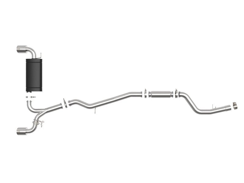 aFe POWER Takeda 2020 Toyota Supra L6 - 3.0L (t) 3in - 2.5in 304 SS CB Exhaust Polished Tips - My Store