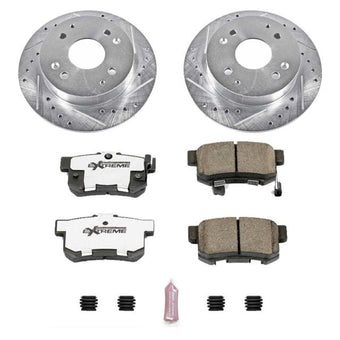 compare product Power Stop 98-99 Acura CL Rear Z26 Street Warrior Brake Kit