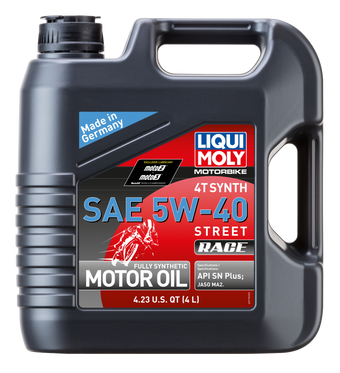 compare product LIQUI MOLY 4L Motorbike 4T Synth 5W40 Street Race