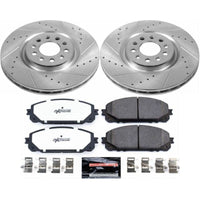 Power Stop 17 - 19 Jeep Cherokee Front Z36 Truck & Tow Brake Kit - My Store