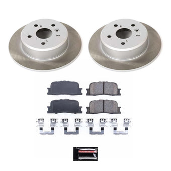 compare product Power Stop 01-03 Toyota Highlander Rear Semi-Coated Rotor Kit
