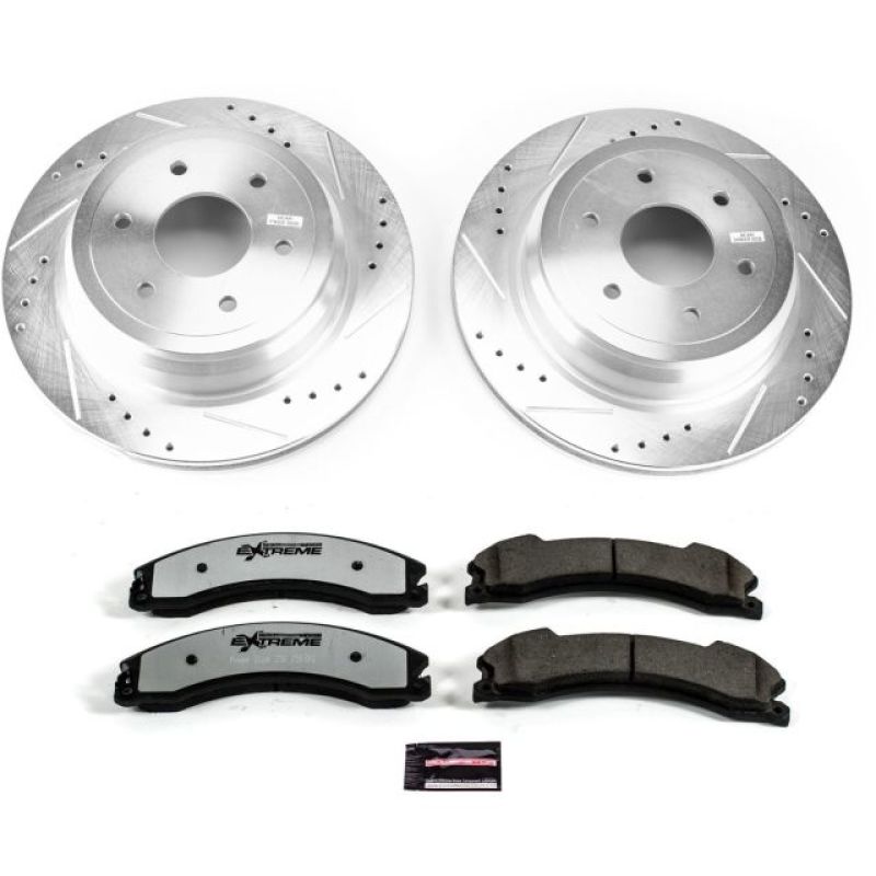 Power Stop 16 - 18 Nissan Titan XD Rear Z36 Truck & Tow Brake Kit - My Store