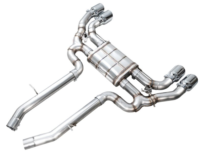 AWE Tuning 20 - 25 BMW X3 M/M Comp (F97) AWD SwitchPath Axle - Back Exhaust - Chrome Silver Tips - My Store
