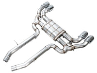 AWE Tuning 20 - 25 BMW X3 M/M Comp (F97) AWD SwitchPath Axle - Back Exhaust - Chrome Silver Tips - My Store