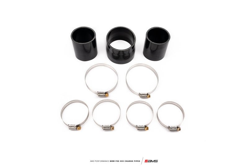 AMS Performance 15 - 18 BMW M3 / 15 - 20 BMW M4 w/ S55 3.0L Turbo Engine Charge Pipes - My Store
