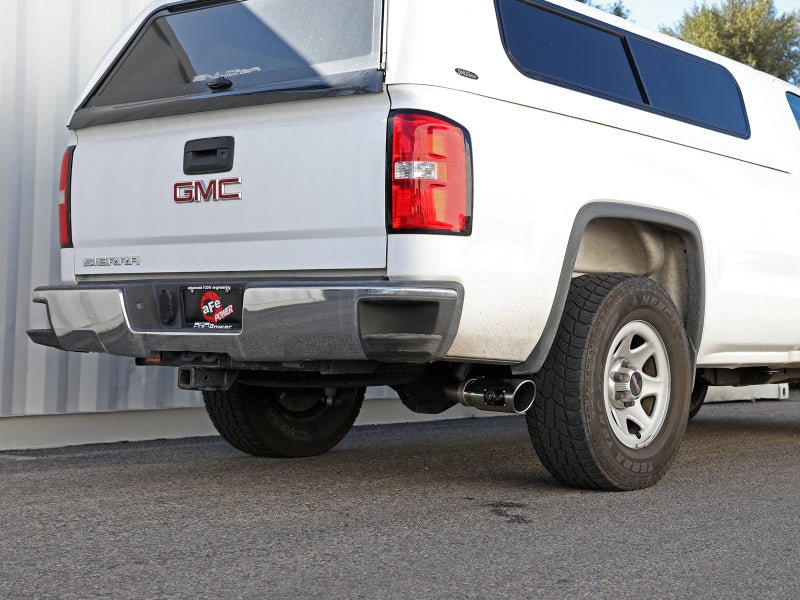 aFe Apollo GT Series 3in 409SS GM Silverado/Sierra 1500 09 - 18 V6 - 4.3/V8 - 4.8/5.3L - Polished - My Store