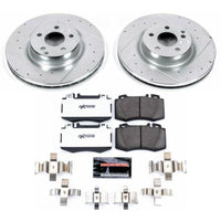 Power Stop 08 - 11 Mercedes - Benz CLS550 Front Z26 Street Warrior Brake Kit - My Store