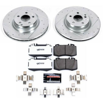 compare product Power Stop 08-11 Mercedes-Benz CLS550 Front Z26 Street Warrior Brake Kit