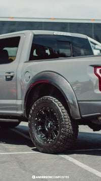 Anderson Composites 17 - 18 Ford Raptor Type - Wide Fender Flares (Rear) - My Store